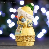 Фигура "Снеговик" 7х5х9см, МИКС Фигура "Снеговик" 7х5х9см, МИКС
