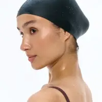 Шапочка для плавания Aquasana, черная