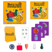 Настольная игра на ловкость &laquo;Весёлый кавардак&raquo;, 60 карт, 4+