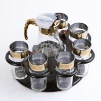 Мини-бар "Барокко" барная стойка, кувшин, 6 стаканов Мини-бар "Барокко" барная стойка, кувшин, 6 стаканов