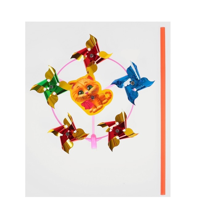 Ветерок &laquo;Котик&raquo;, фольга