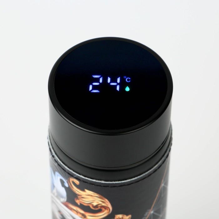 Термос с индикатором температуры &laquo;Ты лучший&raquo;, 500 мл, сохраняет тепло 8-10 ч