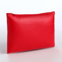 Косметичка на молнии, цвет красный Косметичка на молнии, цвет красный