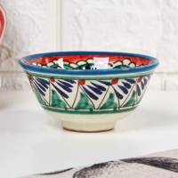 Набор больших пиал Риштан "Узоры" 6 шт в подарочной упаковке, микс