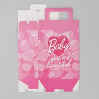 Коробка подарочная складная, упаковка, &laquo;Красотка&raquo;, 18 x 15 x 7.5 см