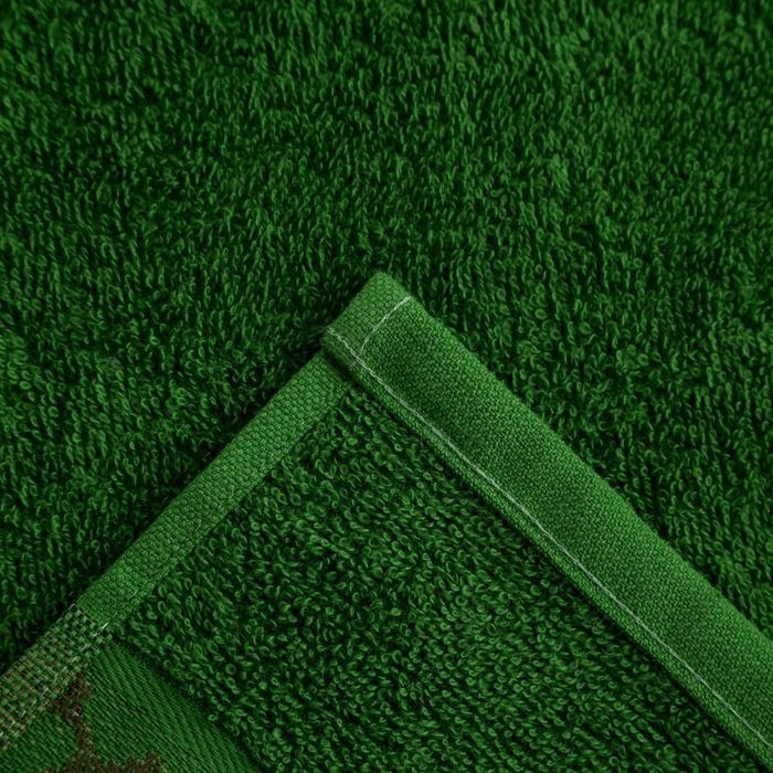 Полотенце махровое Love Life &laquo;Милитари&raquo; 70*130 см, цв. хаки, 100% хлопок, 360 г/м2