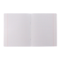 Тетрадь 48 листов в клетку "Ангелы", аниме, обложка мелованный картон, 3D фольга, матовая ламинация, скругленные углы, 5В, Микс