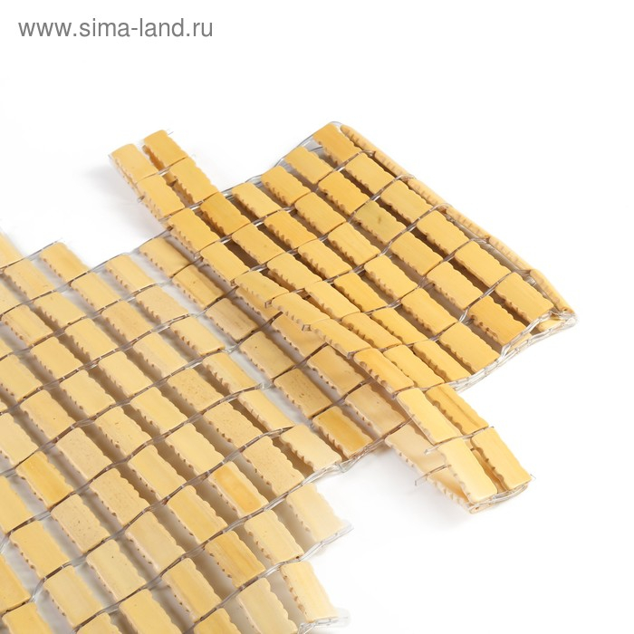 Накидка-массажер TORSO, на сиденье с капюшоном, 43&times;109 см, бамбук, бежевый