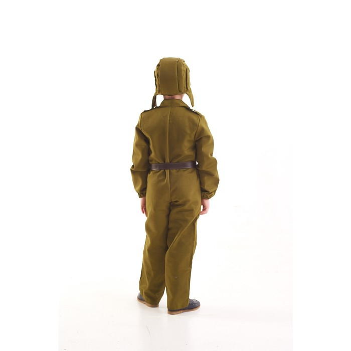 Карнавальный костюм "Танкист", 5-7 лет, рост 122-134 см