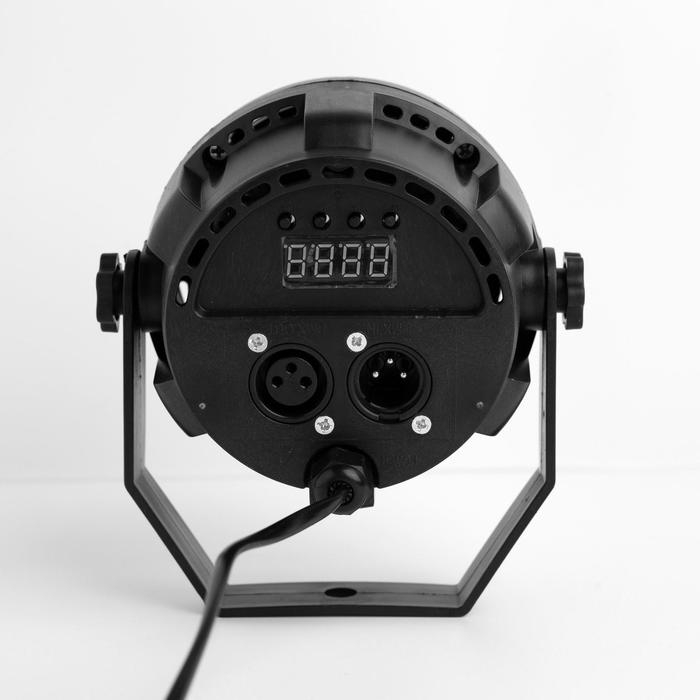 Прожектор для сцены 12 Вт, DMX-управление, свечение RGBW, 220 В Прожектор для сцены 12 Вт, DMX-управление, свечение RGBW, 220 В