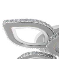 Люстра с ПДУ "Лючия" 8хLED 272Вт 3000-6000К RGB белый 78х78х16см