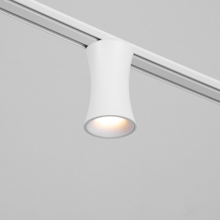 Светильник трековый SLIM Светильник трековый SLIM "Лотос" LED 12Вт 3000K-6000К 48V CRI90 белый 8х8х12,5см