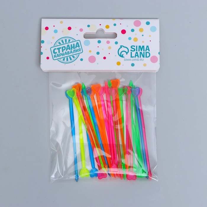 Шпажка для канапе &laquo;Стрела Амура&raquo;, набор 24 шт.