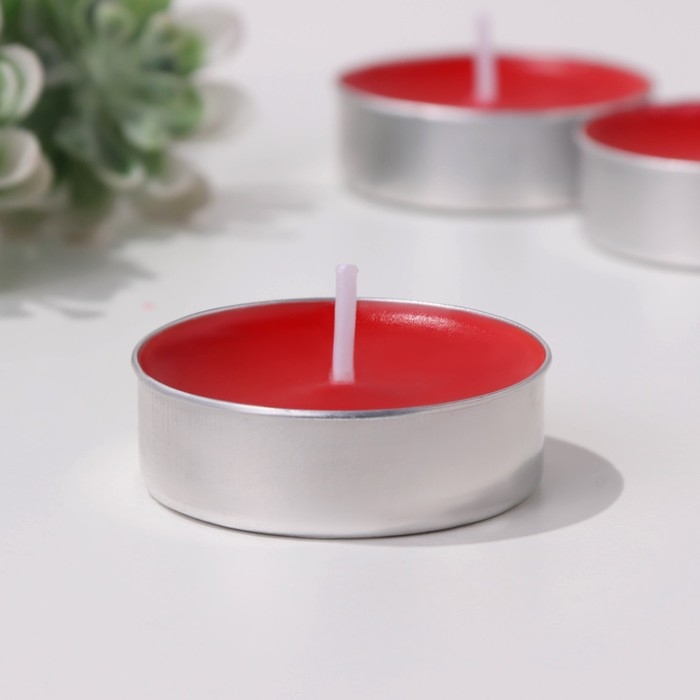 Набор чайных свечей ароматизированных "Цветущий сад" в подарочной коробке, 6 шт