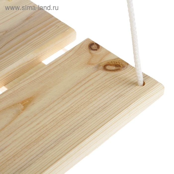 Подвесное кресло деревянное, сиденье 40&times;22см