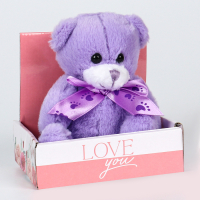 Мягкая игрушка «Мишка», цвет микс Мягкая игрушка «Мишка», цвет микс