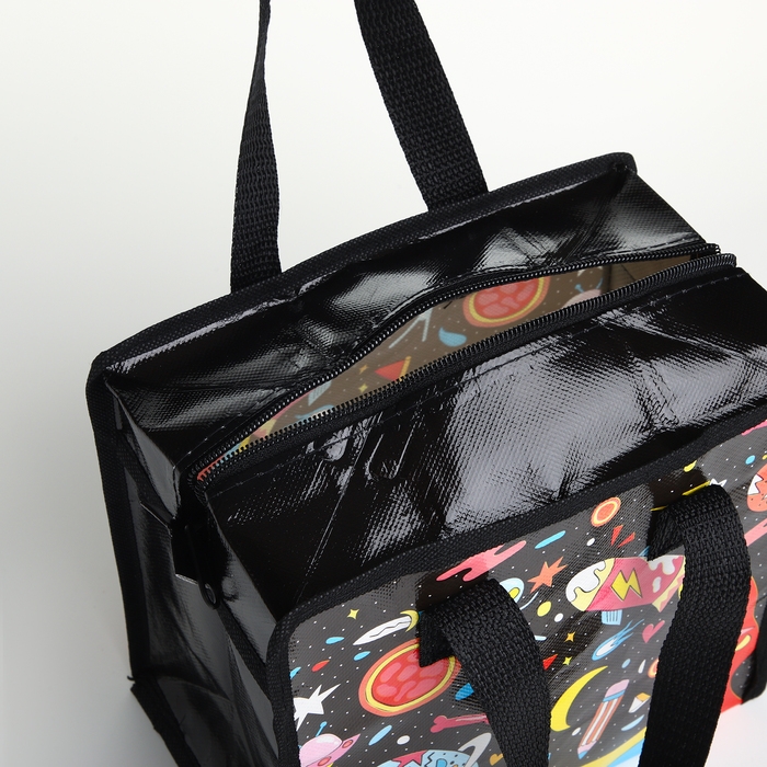 Сумка детская на молнии, цвет чёрный Сумка детская на молнии, цвет чёрный