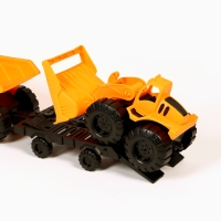 Самосвал в прицепом 42 х 11 х 17 см Самосвал в прицепом 42 х 11 х 17 см