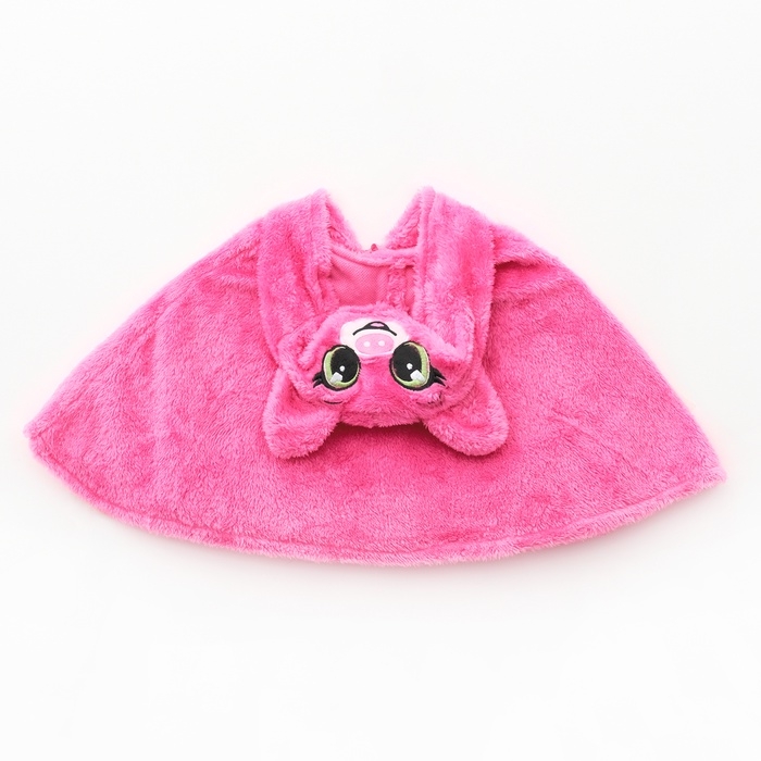 Карнавальная накидка &laquo;Хрюшка&raquo;, рост 104-128 см, розовый