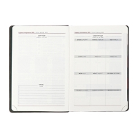 Ежедневник датир 2025г А5 176л ESCALADA, тв обл, иск кожа, бл тис,ляс,кр бл 70г/м2,зёленый Ежедневник датир 2025г А5 176л ESCALADA, тв обл, иск кожа, бл тис,ляс,кр бл 70г/м2,зёленый