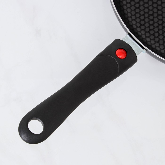 Сковорода Forever, d=26 см, съёмная ручка, антипригарное покрытие, цвет чёрный Сковорода Forever, d=26 см, съёмная ручка, антипригарное покрытие, цвет чёрный