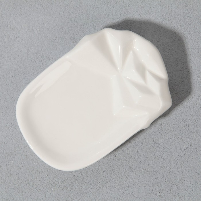 Набор: дозатор, стакан, мыльница &laquo;Белый&raquo;