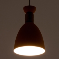 Светильник BayerLux "Канди" 1xE27 40Вт розовый 16х16х20-120 см