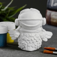 Фигура для раскраски "Сова пилот" 8х8х5см Фигура для раскраски "Сова пилот" 8х8х5см