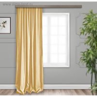 Штора портьерная Witerra Бамбук 135х260см, золото, жаккард, пэ100%