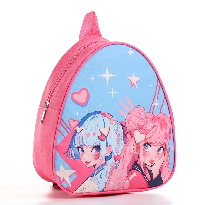 Рюкзак детский для девочки &laquo;Анимешницы&raquo;, 23х20,5 см