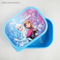 Ланч-бокс, прямоугольный, 500 мл "Самая красивая", Холодное сердце Ланч-бокс, прямоугольный, 500 мл "Самая красивая", Холодное сердце