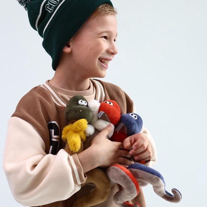 Новый год! Мягкая игрушка &laquo;Змей Аркашка&raquo;, 15 см, цвет синий