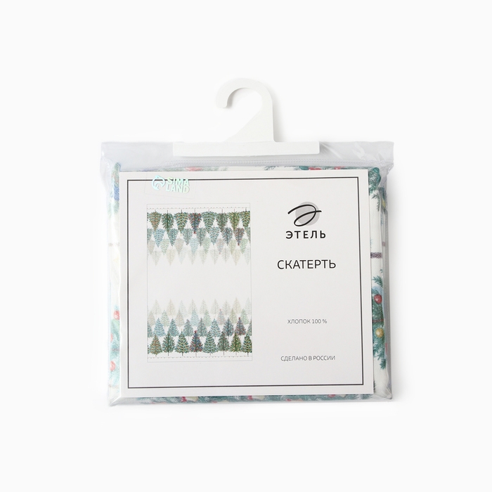 Скатерть Этель &laquo;Сказочный лес&raquo;, 110х149 см, 100% хл, саржа 190 г/м2