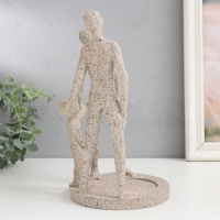 Сувенир полистоун подставка "Песочные люди. Семейный круг" d-8,5 см 24,5х14х14 см Сувенир полистоун подставка "Песочные люди. Семейный круг" d-8,5 см 24,5х14х14 см