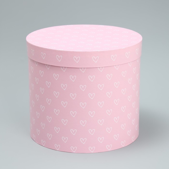 Набор шляпных коробок 5 в 1, упаковка подарочная, &laquo;Паттерн&raquo;, 13 х 14 ‒ 19.5 х 22 см