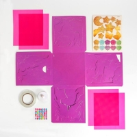 Набор для творчества &laquo;Чудесный ночник: единорог&raquo;, 3Д эффект, цветное свечение, с декором, 5+