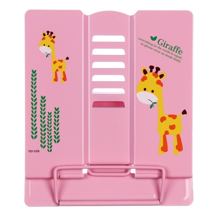 Подставка для книг маленькая 15,2 х 15,2 х 12,5 см Подставка для книг маленькая 15,2 х 15,2 х 12,5 см "Зверушки", металлическая, МИКС