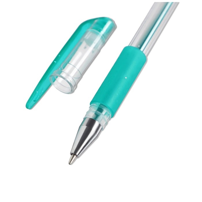 Набор гелевых ручек 12 штук, с резиновым держателем Набор гелевых ручек 12 штук, с резиновым держателем