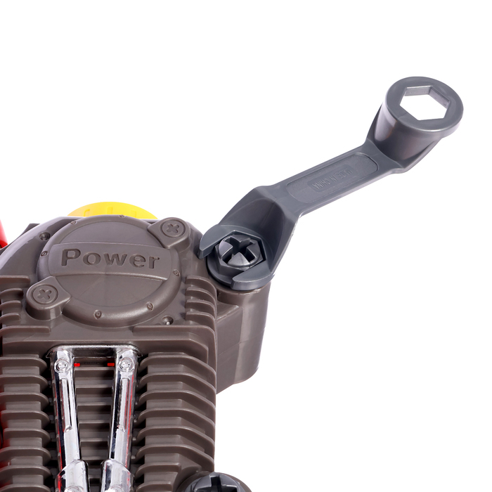 Конструктор &laquo;Двигатель внутреннего сгорания&raquo;, световые и звуковые эффекты, 31 деталь