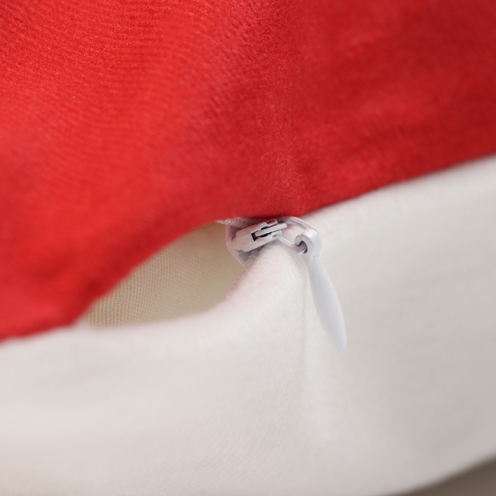 Набор декоративных наволочек Этель "Счастье" 40*40 см - 4 шт, 100% п/э, велюр