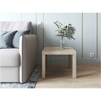 Стол журнальный ЛАКК, 550х550х440, Дуб светлый