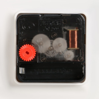 Часы настенные интерьерные, фоторамка - коллаж "Цветок", бесшумные, 52 х 26 см, d-11 х 17 см