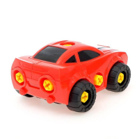 Конструктор-машина &laquo;Мега робот&raquo;, 3 в 1, со световым шуруповёртом, работает от батареек