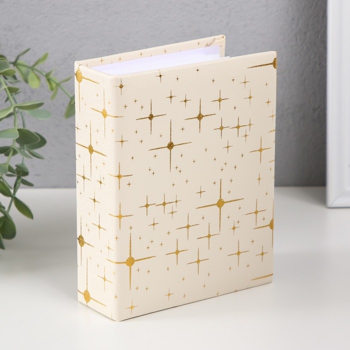 Фотоальбом на 100 фото 10х15 см "Сияние звёзд" кожзам МИКС 5х13х16,5 см