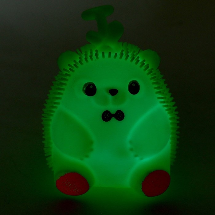 Ежка &laquo;Зверёк&raquo; световой, цвета МИКС