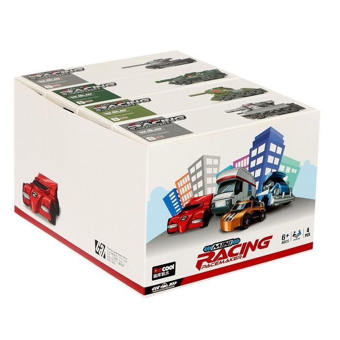 Конструктор «Армия. Танчики», 4 вида, цвет МИКС Конструктор «Армия. Танчики», 4 вида, цвет МИКС