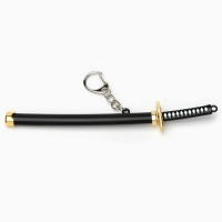 Сувенирное оружие подвесное мини "Катана Зоро", брелок, клинок 7,5 см, микс