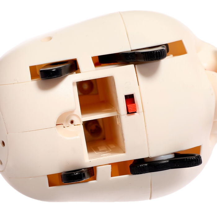 Пирамидка с итерактивным щенком &laquo;Догони шарик&raquo;, реагирует на звук