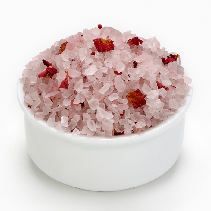 Соль для ванны с лепестками болгарской розы &laquo;Зимняя сказка&raquo;, 370 г, Новый Год