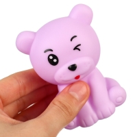 Набор резиновых игрушек для ванны &laquo;Давай играть&raquo;, с пищалкой, 6 шт, Крошка Я